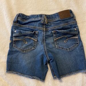 Girls Justice size 10 jean shorts